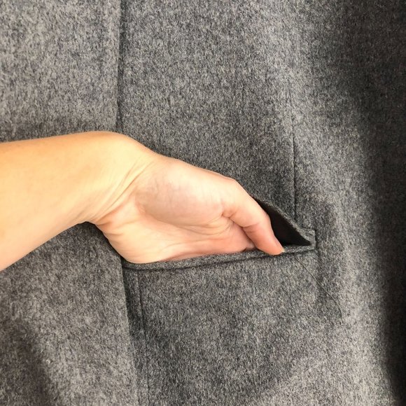 JG Hook Vintage Camel Hair Blend Sport Coat Men's Size 44R Grey Blazer Jacket - Picture 5 of 11